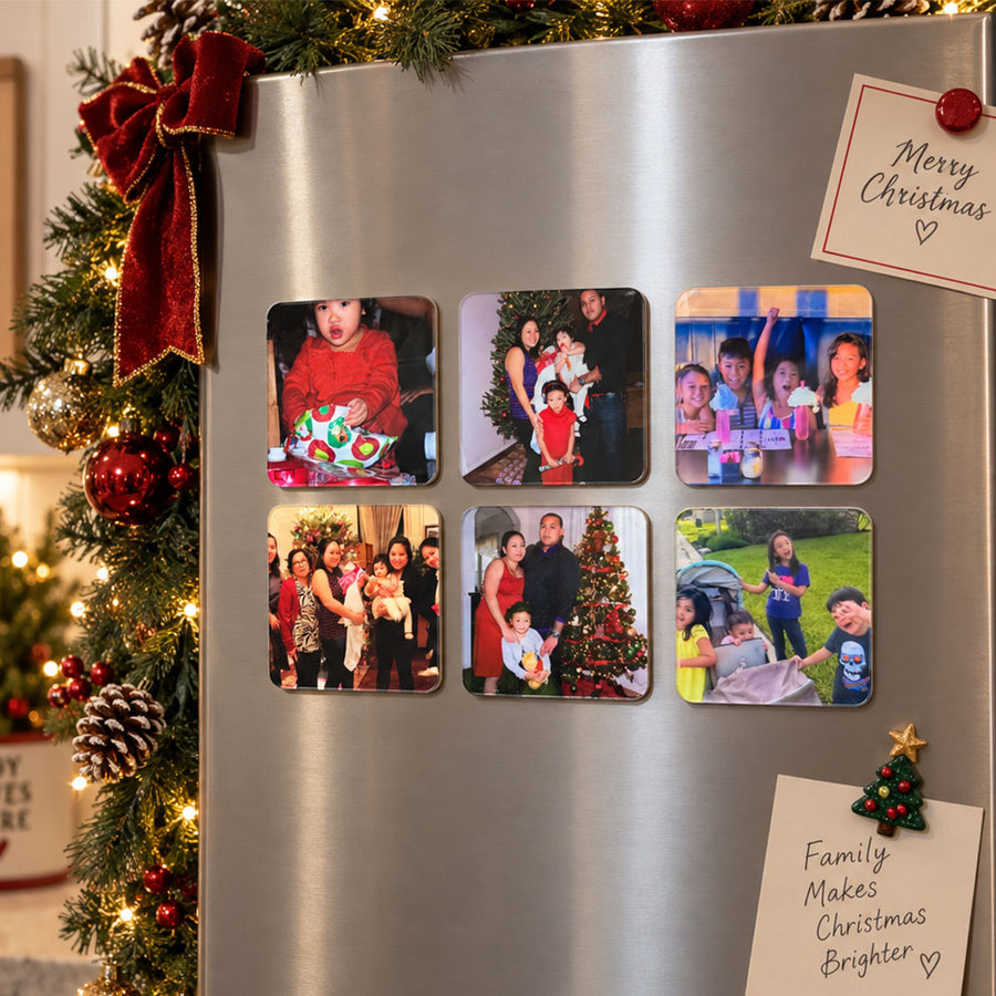Custom Clear Acrylic Photo Magnet Gallery